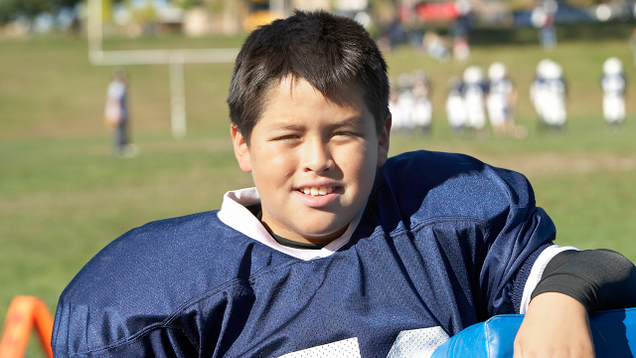 Illustration for article titled The 5 Huskiest Boys In The Ohio County 9-Year-Old Pee-Wee Football League, Ranked By How Much Of An Animal They Are On The Field